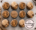 Cupcake : Mocha Flavor - 1 DOZEN