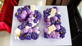 2 Digits Number cake- Chocolate flavor